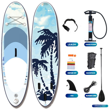 2021popularl Water Sport Board Surfboard Paddle Board FoamTransparent Stand Up Paddle Board Inflatable